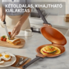 Dupla tapadásmentes serpenyő