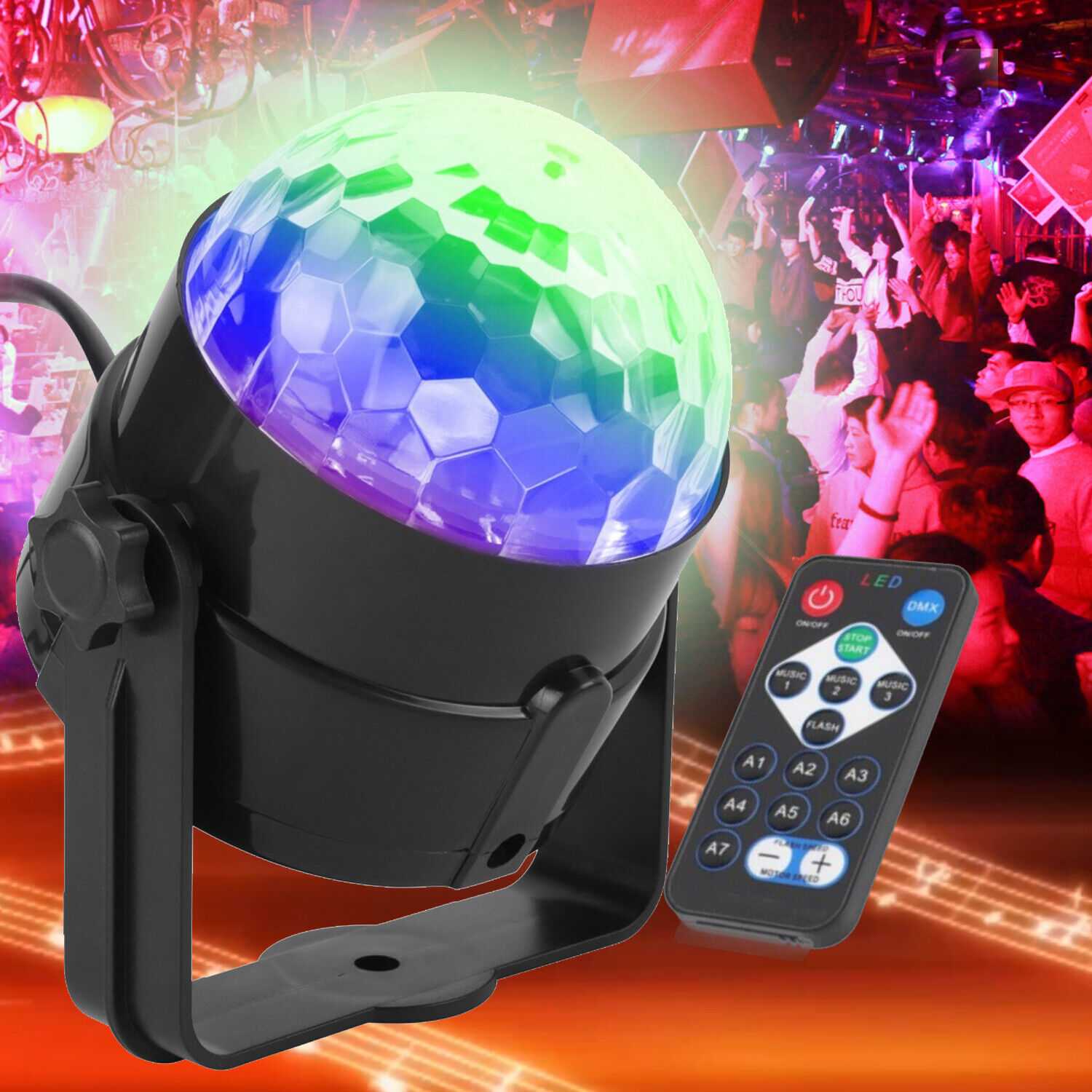 LED party fény
