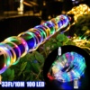 LED lámpák, kötél, tömlő 10m