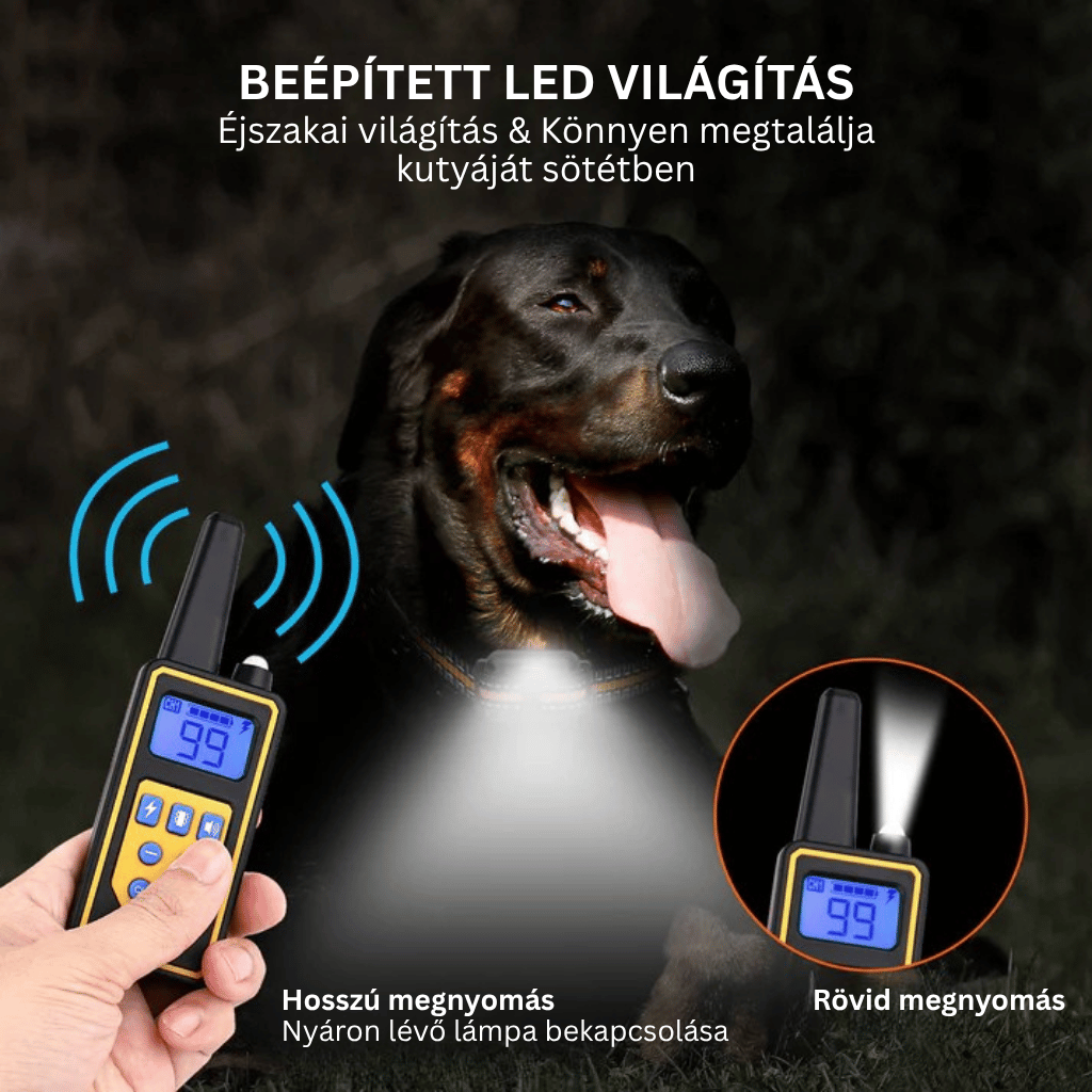 K9ELITE™ - Professzionális elektromos kutyakiképző nyakörv - Image 3