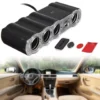 Autós szivargyujtó elosztó 4 + 2 USB
