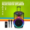 15 inch gurulós hangfal mikrofonnal BT-1518 (INGYENES SZÁLLÍTÁS)