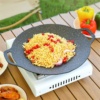 Koreai kerek grillserpenyő