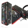 Gamer Készlet Billentyűzet Egér Egérpad Fejhallgató JX-K8816