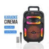 GY-801 Bluetooth hangfal karaoke mikrofonnal, 8"