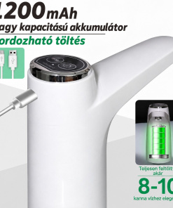 Alternative view of AquaLuxe Flow™ Elektromos palack pumpa (2 darab egy áráért)