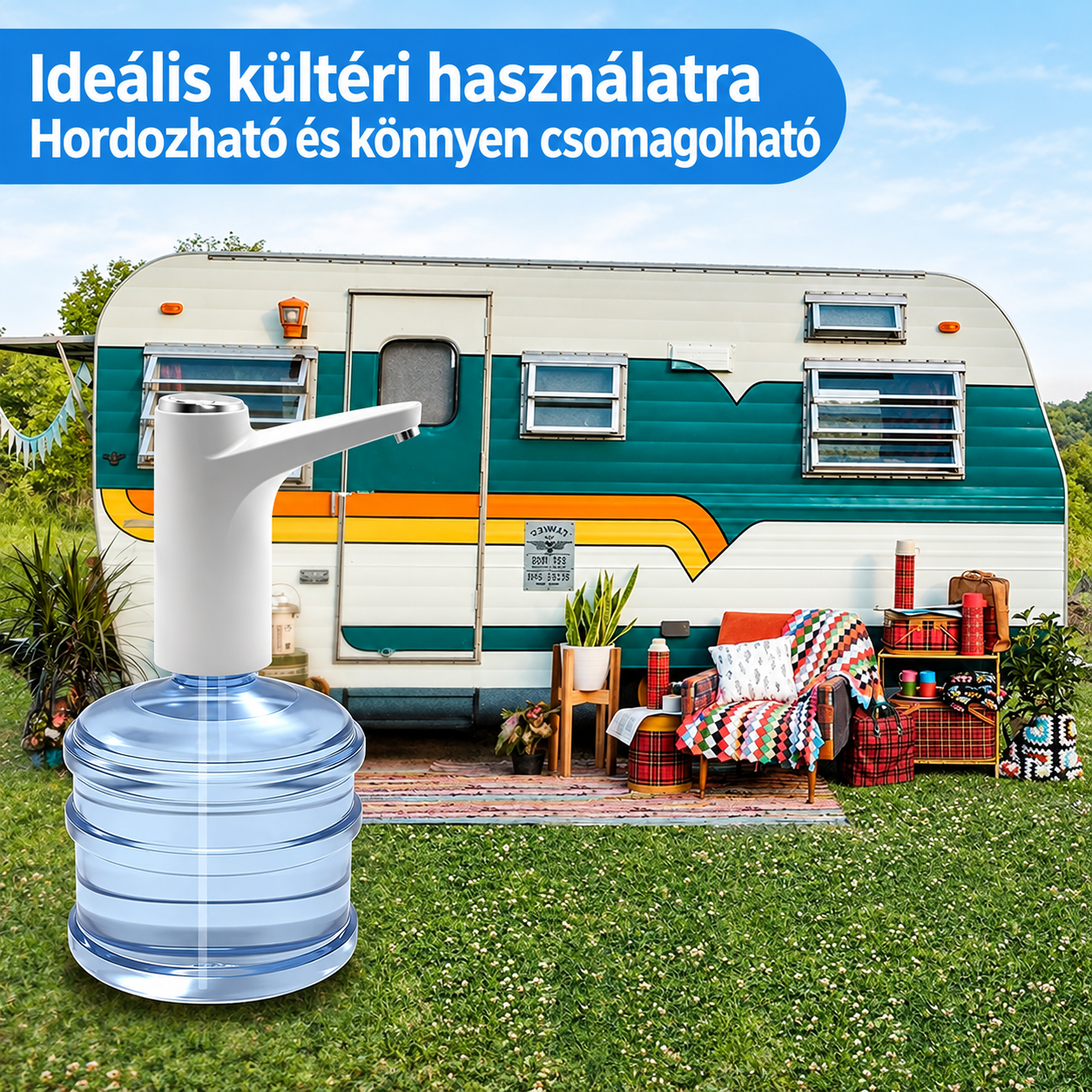 AquaLuxe Flow™ Elektromos palack pumpa (2 darab egy áráért) - 6. kép