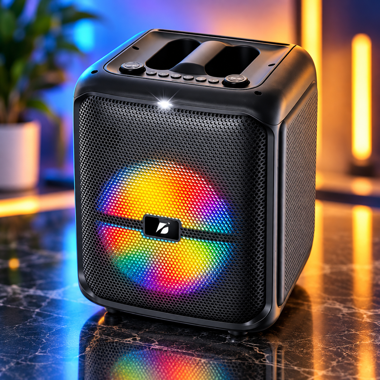 Aureon PartyLuxe™ BTS-1740 Bluetooth karaoke hangszóró - 6. kép