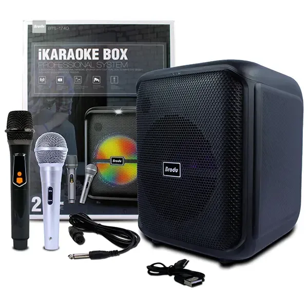 Aureon PartyLuxe™ BTS-1740 Bluetooth karaoke hangszóró - 5. kép