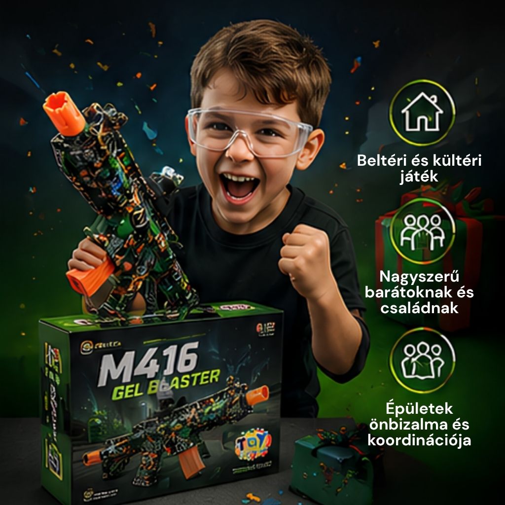 M416 automata gélgolyós puska - Image 8