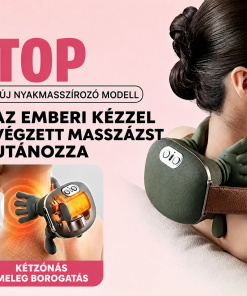 Veloura Touch™ Hordozható, kéz alakú akupresszúrás masszírozó