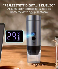 Alternative view of Hordozható eszpresszógép, víz vagy hideg kávé melegítésére szolgáló mód