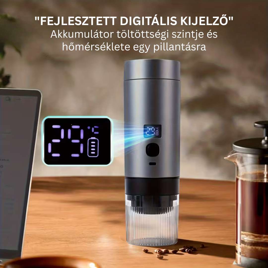 Hordozható eszpresszógép, víz vagy hideg kávé melegítésére szolgáló mód - Image 2