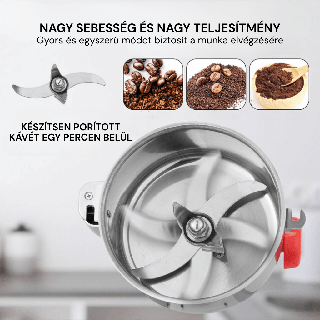Nagy sebességű, többfunkciós rozsdamentes acél forgómalom - Image 7