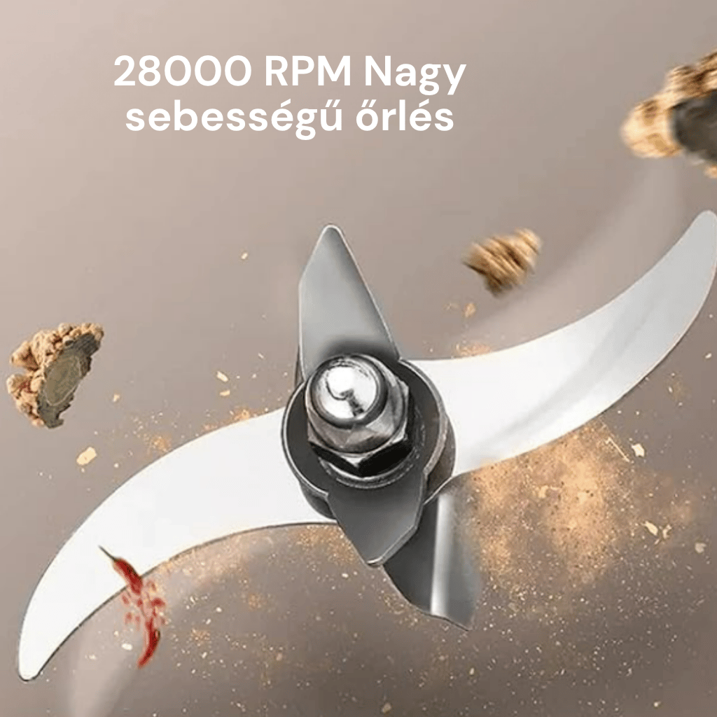 Nagy sebességű, többfunkciós rozsdamentes acél forgómalom - Image 4