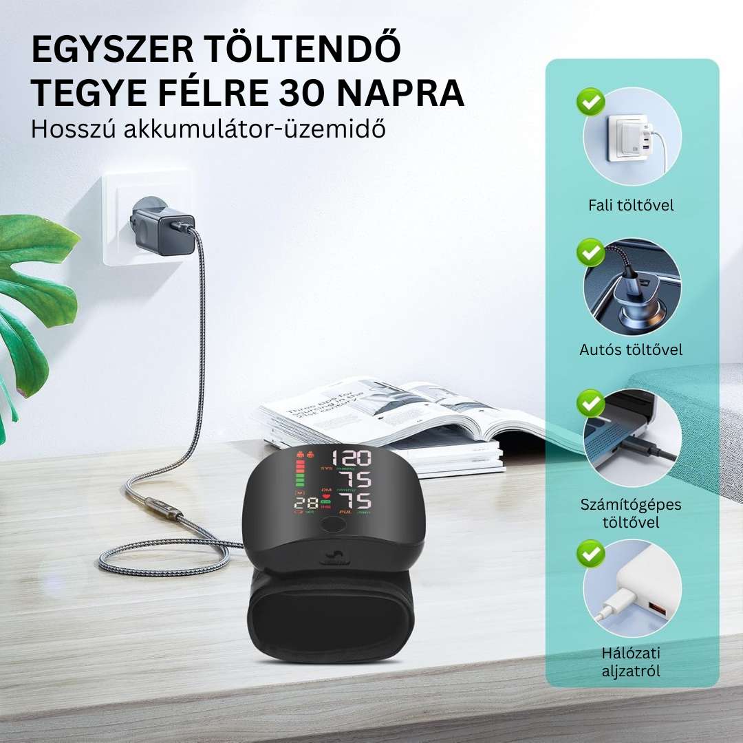 Automatikus digitális vérnyomásmérő - Image 9