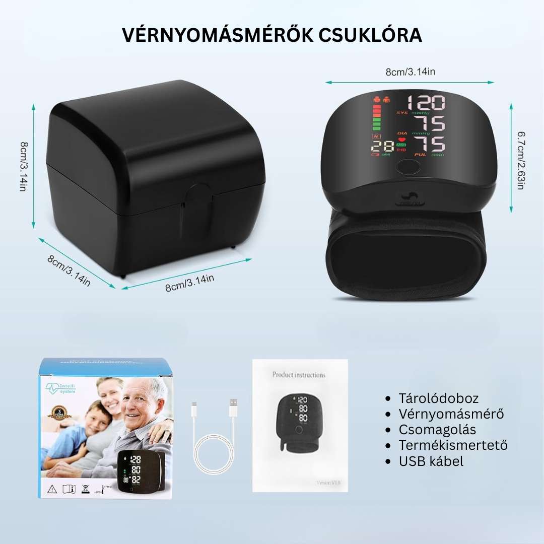 Automatikus digitális vérnyomásmérő - Image 8