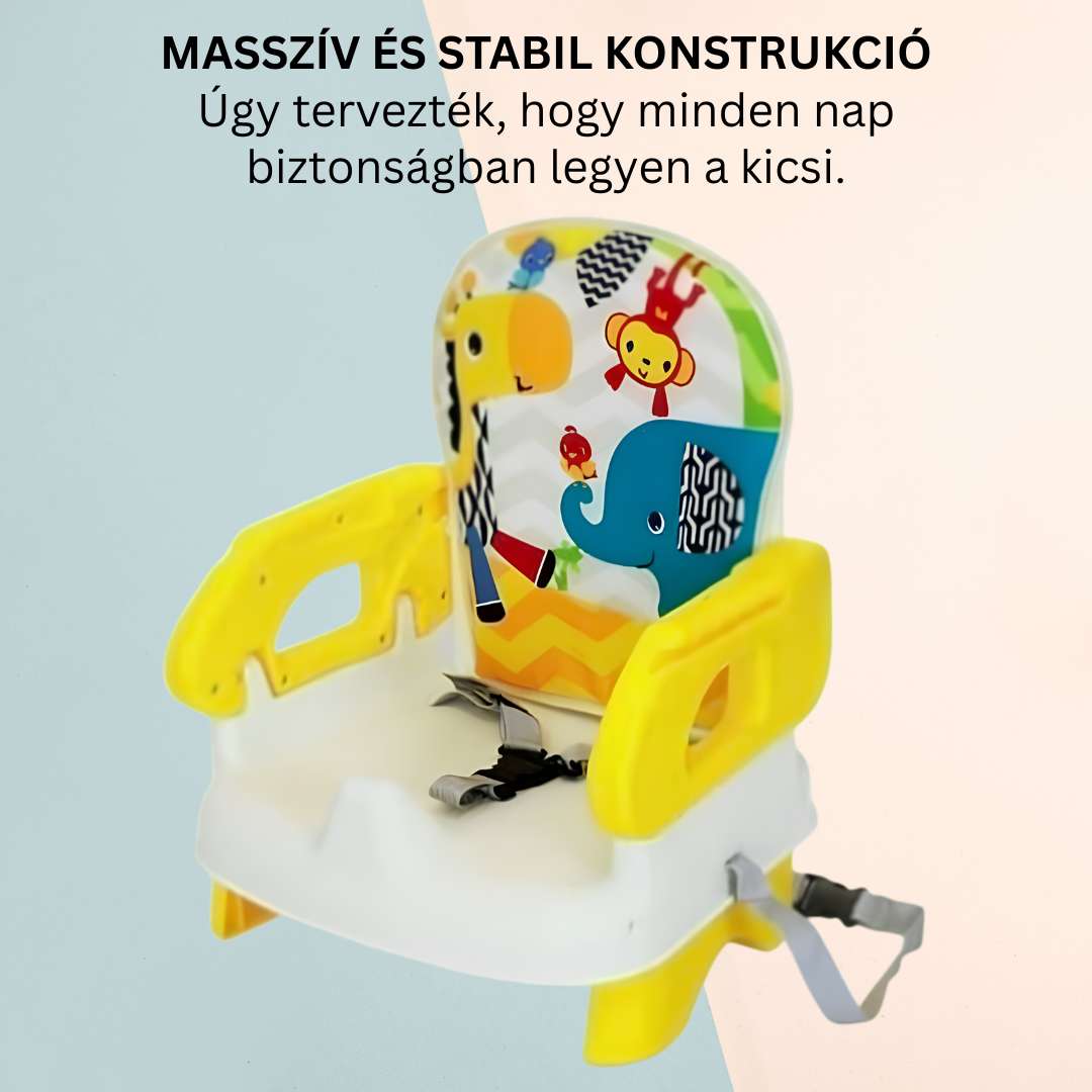 Szuper 4 az 1-ben etetőszék babáknak és kisgyermekeknek - Image 4