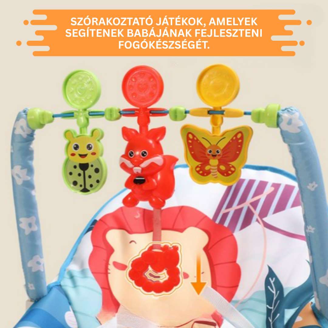 Hordozható elektromos hintaszék babának - Image 5