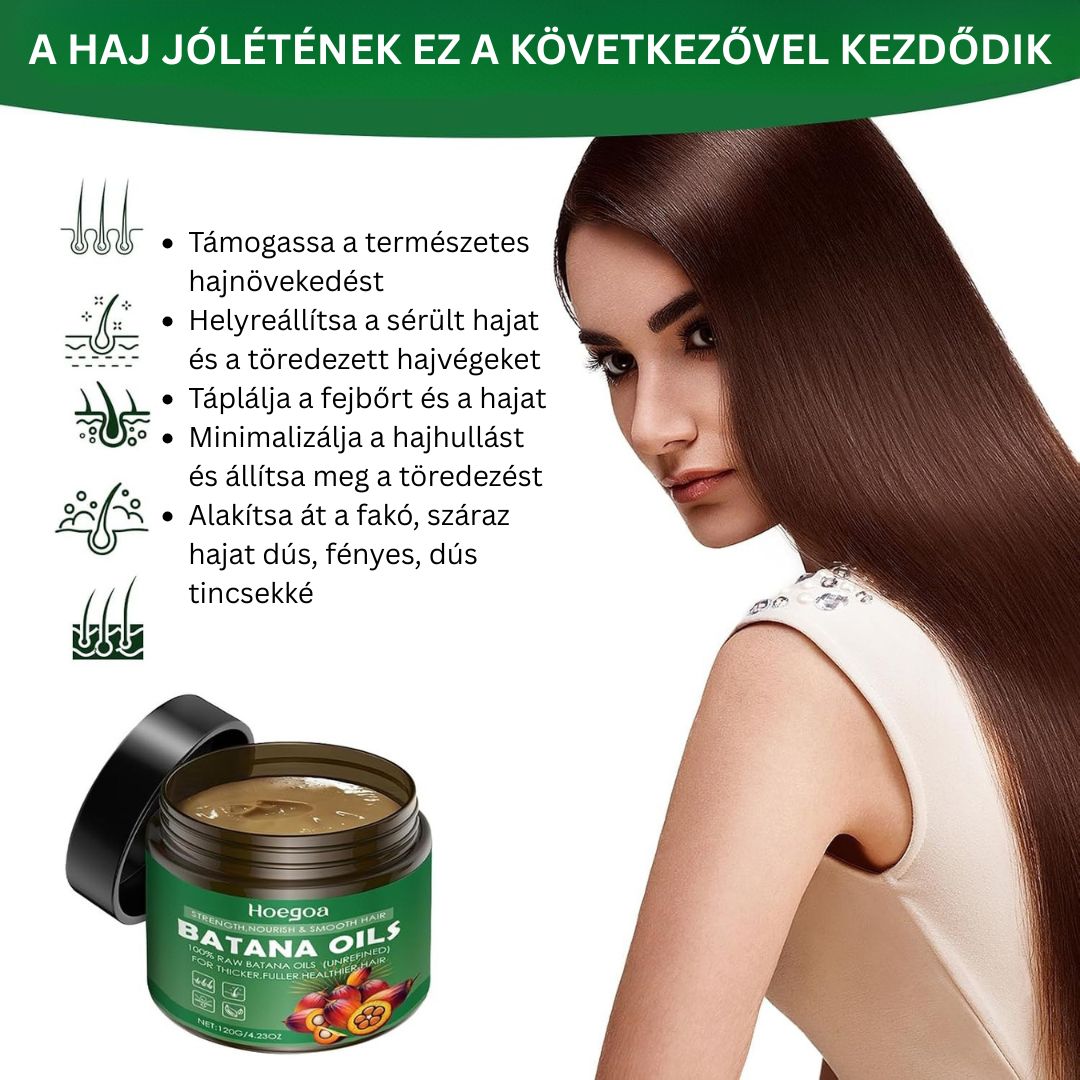 BATANA OILS mélyhidratálásért a puha és egészséges hajért 120g - Image 10
