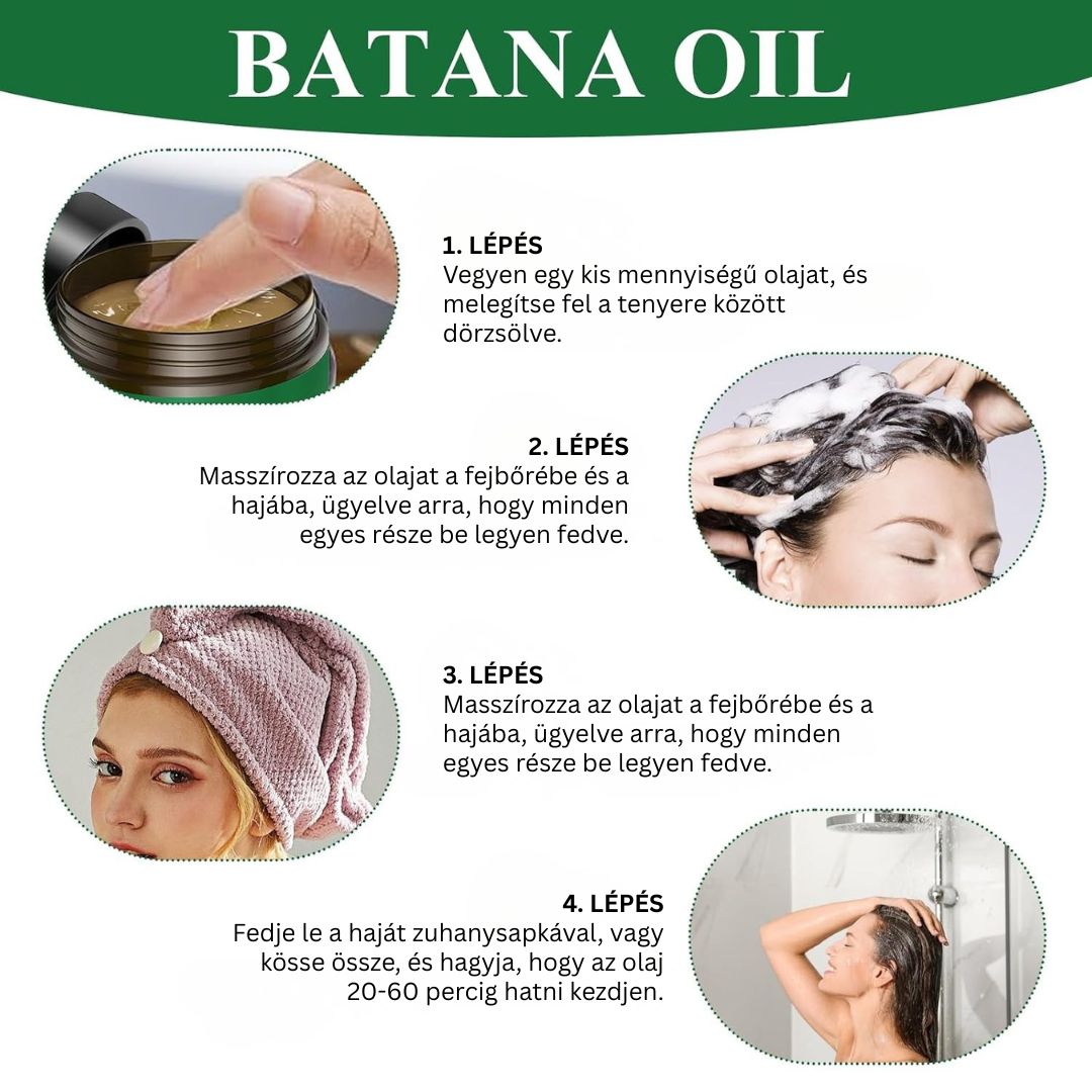 BATANA OILS mélyhidratálásért a puha és egészséges hajért 120g - Image 8