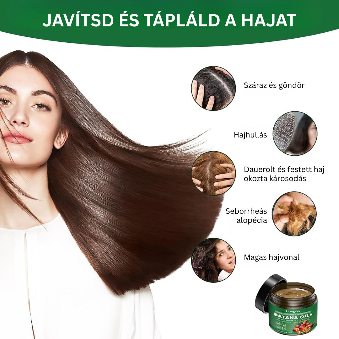 BATANA OILS mélyhidratálásért a puha és egészséges hajért 120g - Image 6