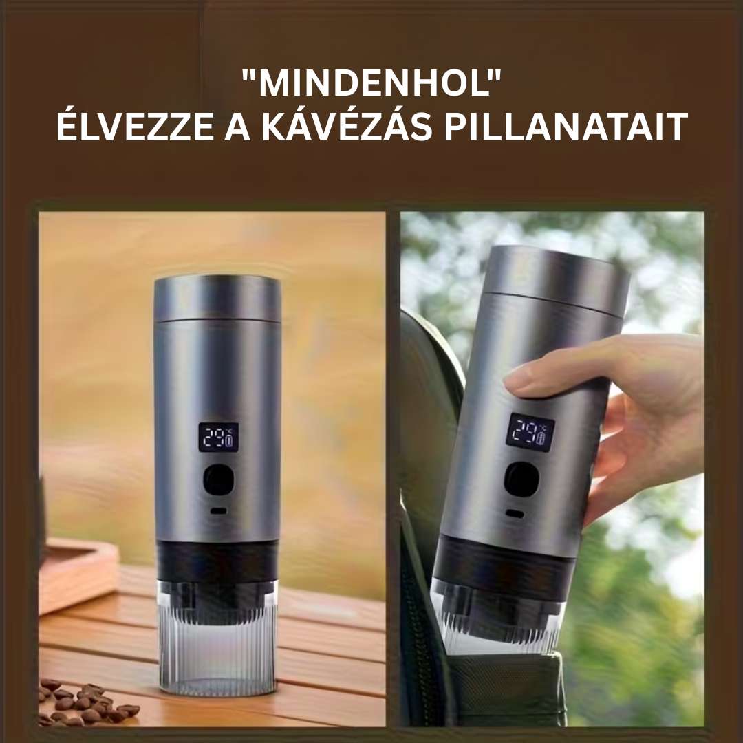 Hordozható eszpresszógép, víz vagy hideg kávé melegítésére szolgáló mód - Image 7