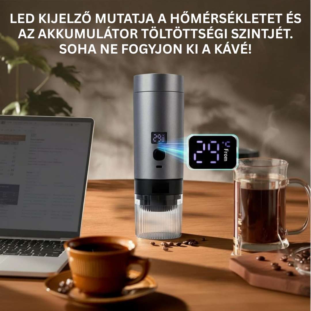 Hordozható eszpresszógép, víz vagy hideg kávé melegítésére szolgáló mód - Image 5