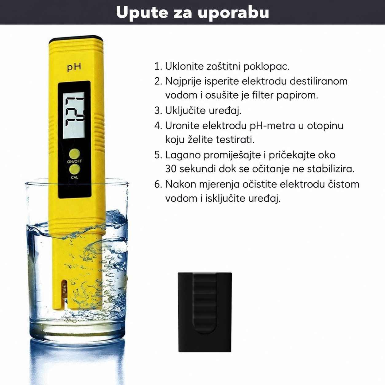 AquaVera Precision™ digitális pH-mérő készlet - Image 5