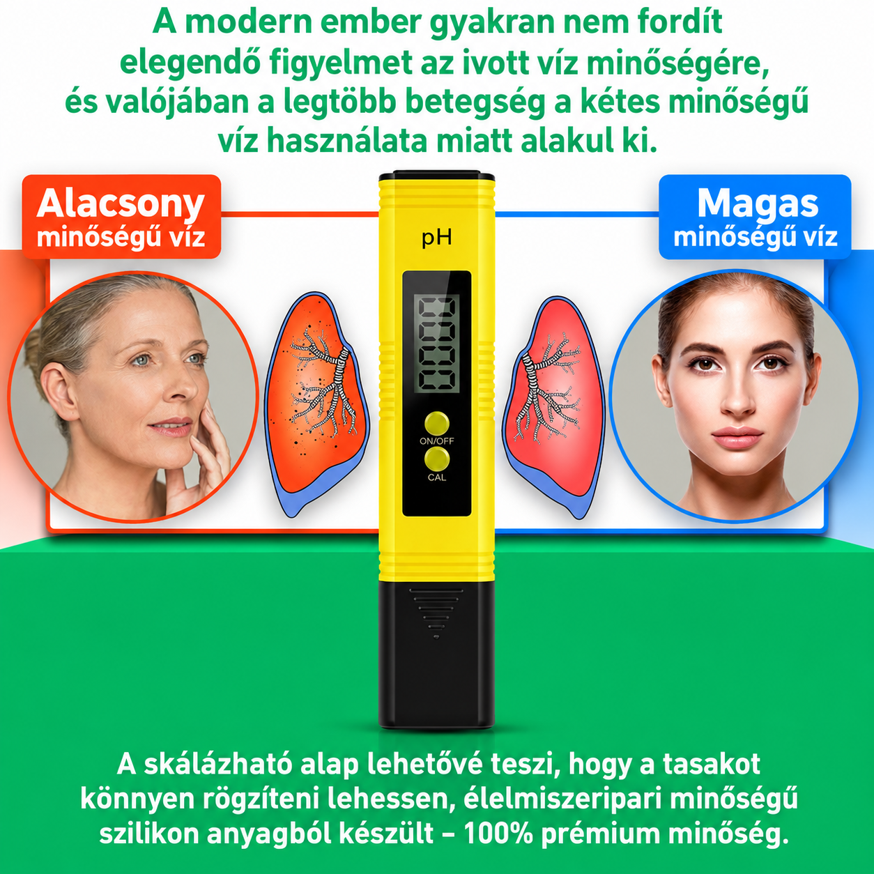 AquaVera Precision™ digitális pH-mérő készlet - Image 2