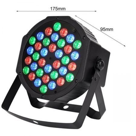 LumiVanta PartyBeam™ MINI PAR 36-LED mini parti-fény - Image 5