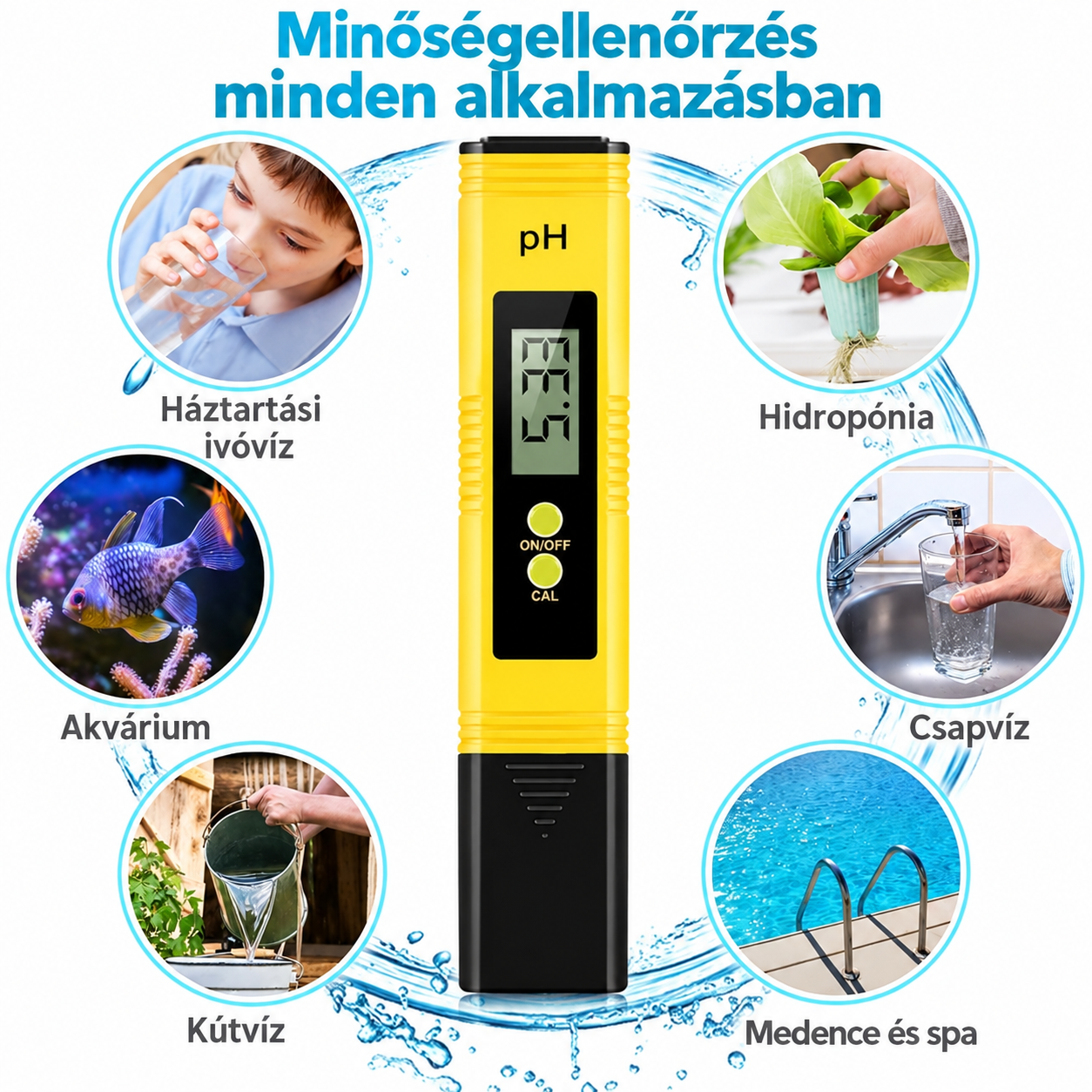 AquaVera Precision™ digitális pH-mérő készlet - Image 3