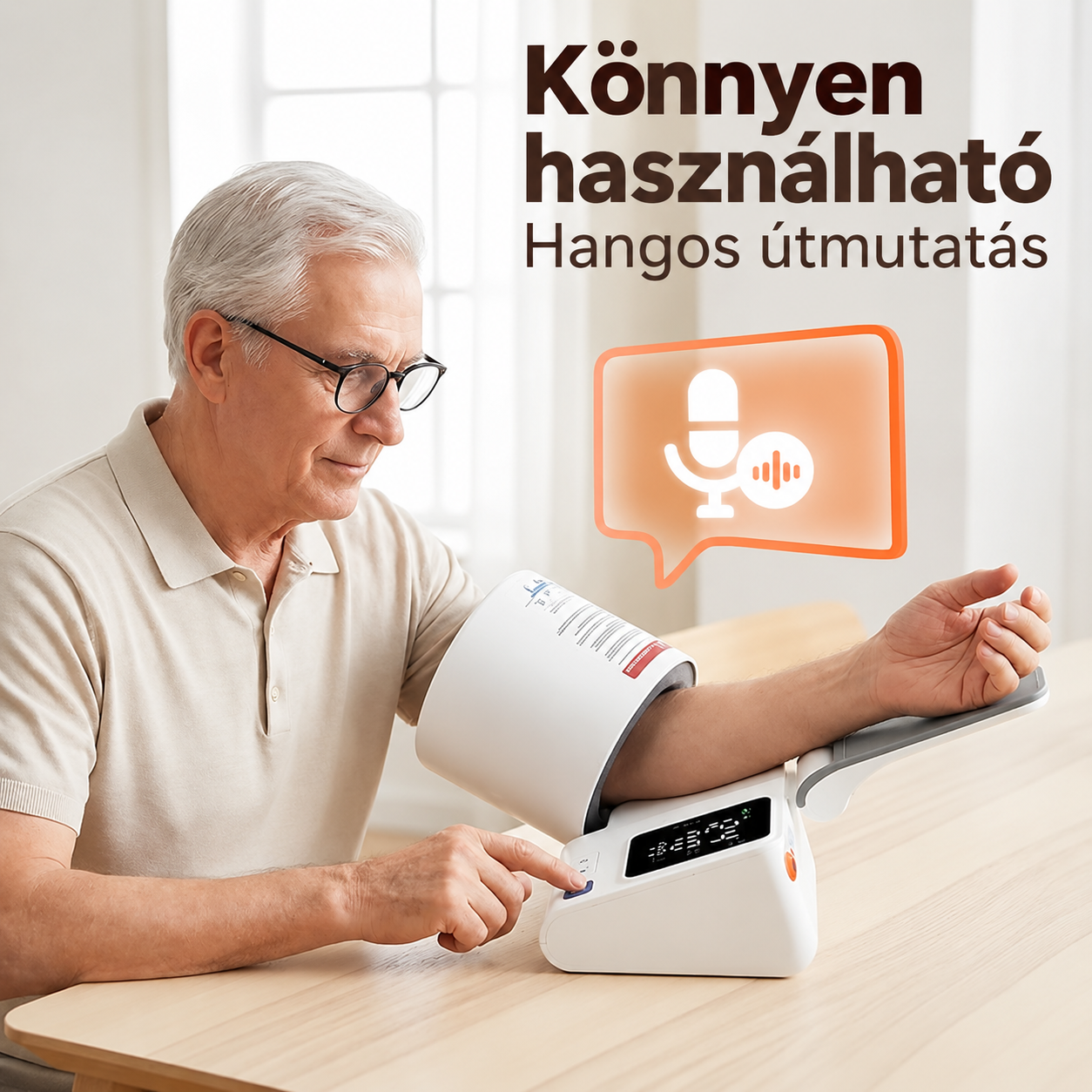 Aurevia VitalSense™ orvosi pontosságú vérnyomásmérő - Image 9