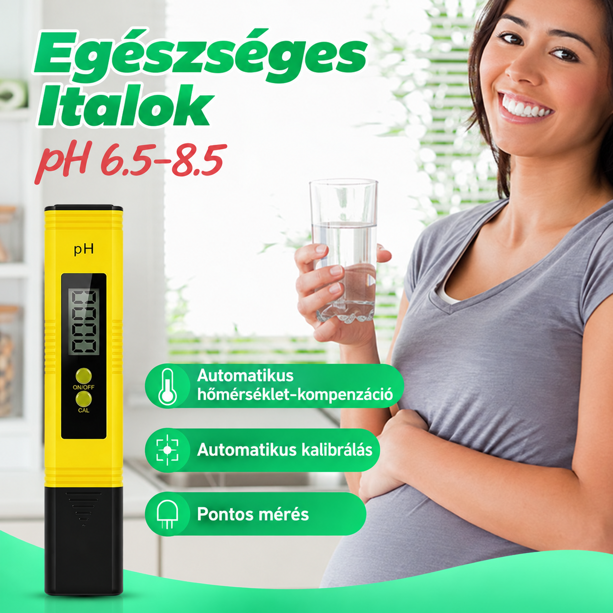 AquaVera Precision™ digitális pH-mérő készlet - Image 4