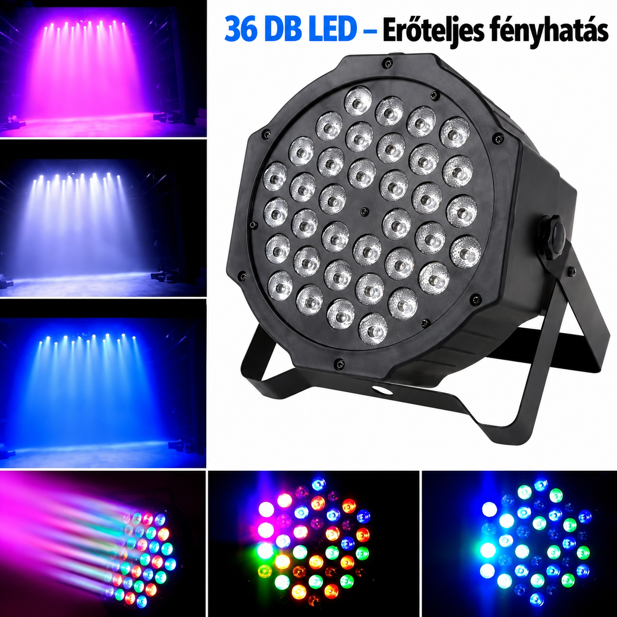LumiVanta PartyBeam™ MINI PAR 36-LED mini parti-fény