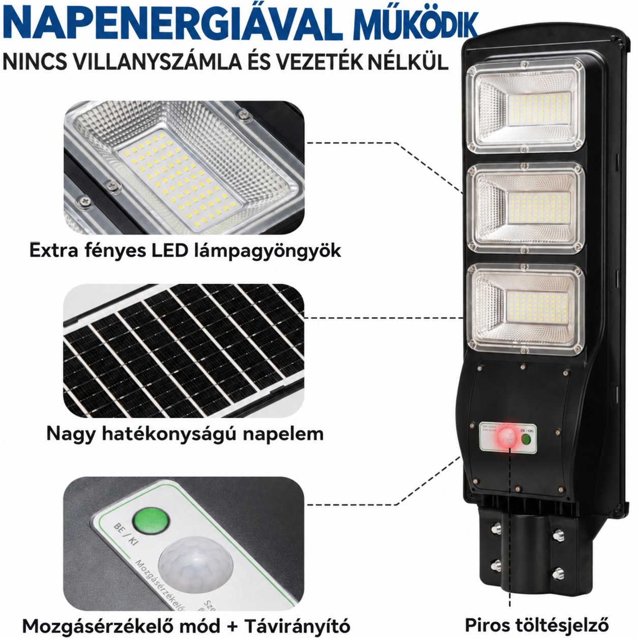 LumiVanta™ Cobra Max Lume utcai világítás, 3000 W - Image 3