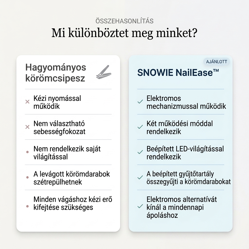 SNOWIE NailEase™ elektromos körömápoló eszköz - Image 6