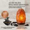 Élanora™ himalájai sólámpa + BÓNUSZ mini asztali szökőkút (3-szintes)