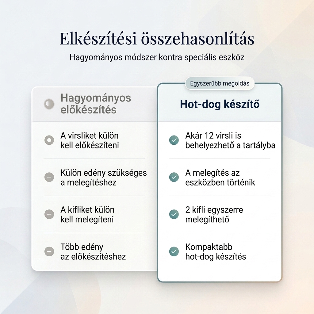 HotDog Master™ hotdogkészítő + BÓNUSZ cseresznye- és olajbogyó-magozó - Image 5