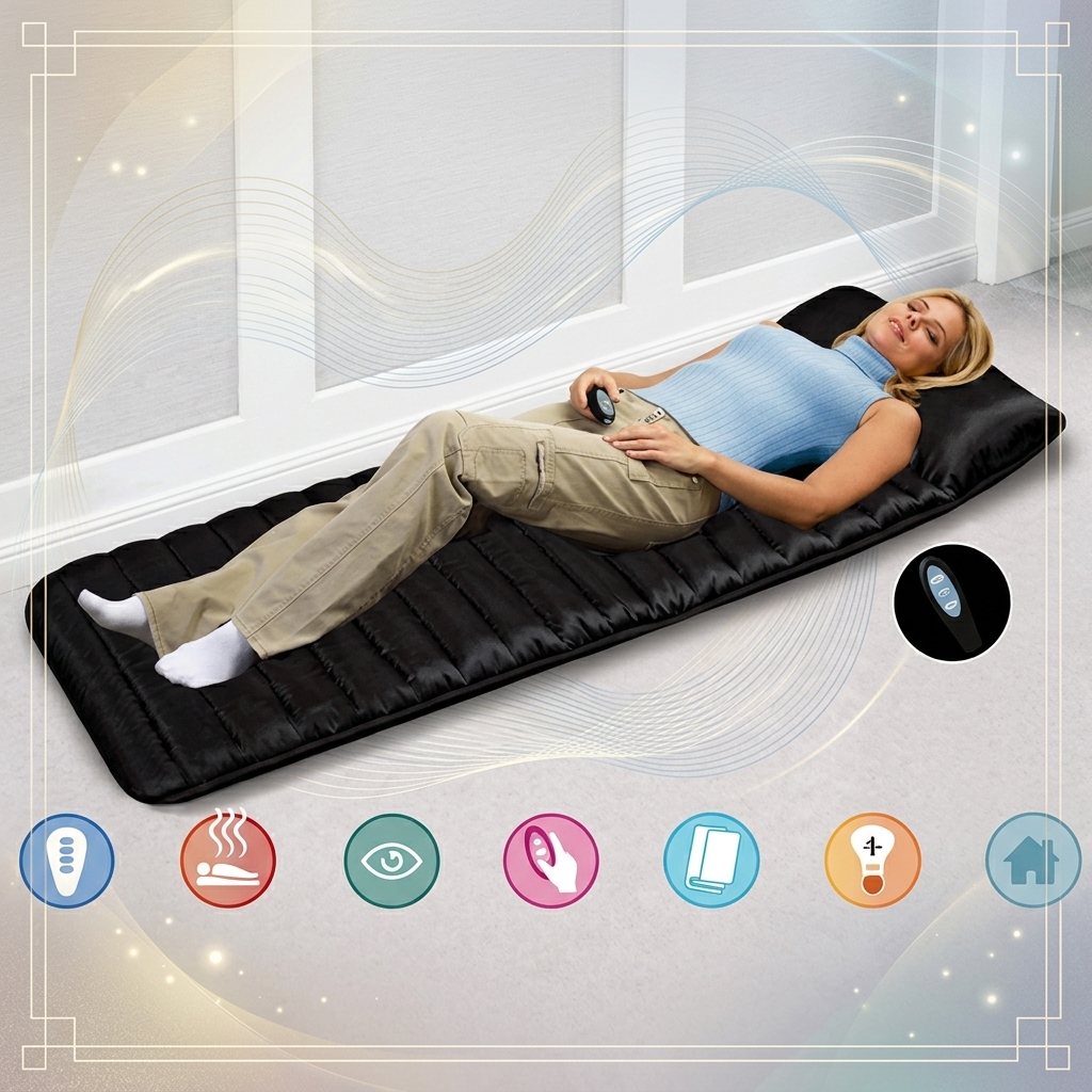 Relaxora Comfort™ fűtött, teljes testes masszázsszőnyeg