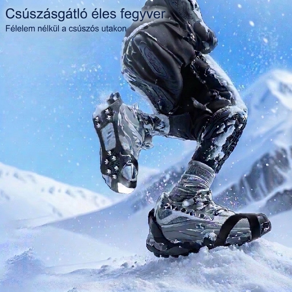 VarnoStop™ – Csúszásgátló cipőtüskék a jobb tapadásért csúszós felületeken - 2. kép