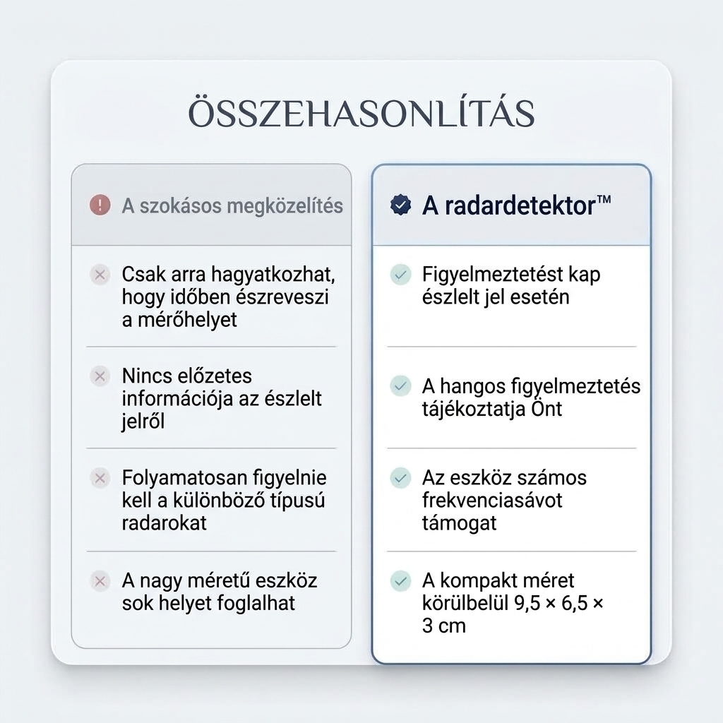 RoadAlert V9™ radarérzékelő + BÓNUSZ: 2 az 1-ben autós fűtő- és hűtőventilátor, 12 V - Image 3