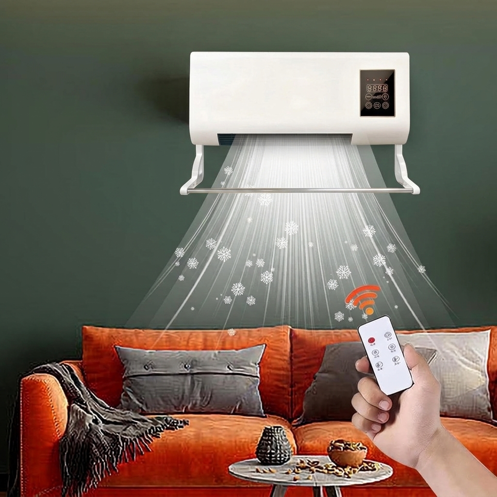 ThermoBreeze™ hordozható mini légkondicionáló ruhakasztóval - Image 2